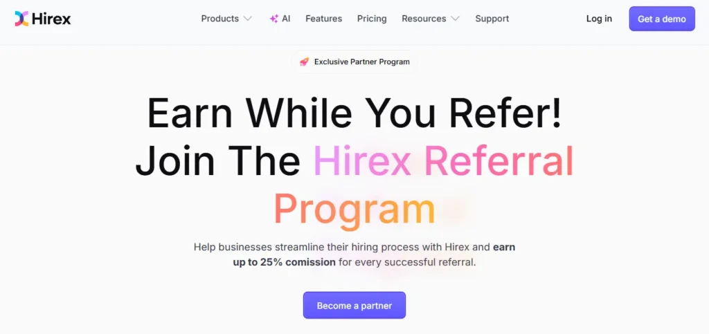 Hirex Affiliate Program