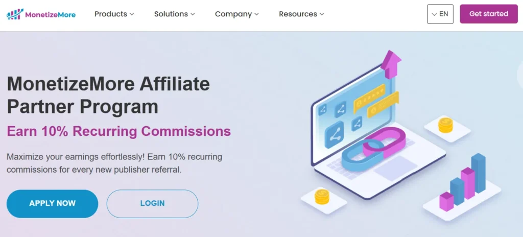 MonetizeMore affiliate partner program