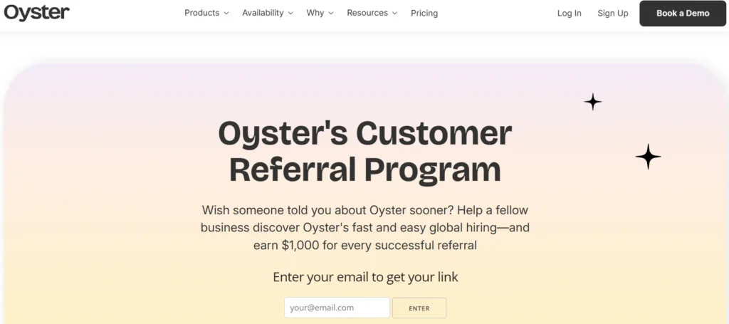 Oyster Affiliate Program