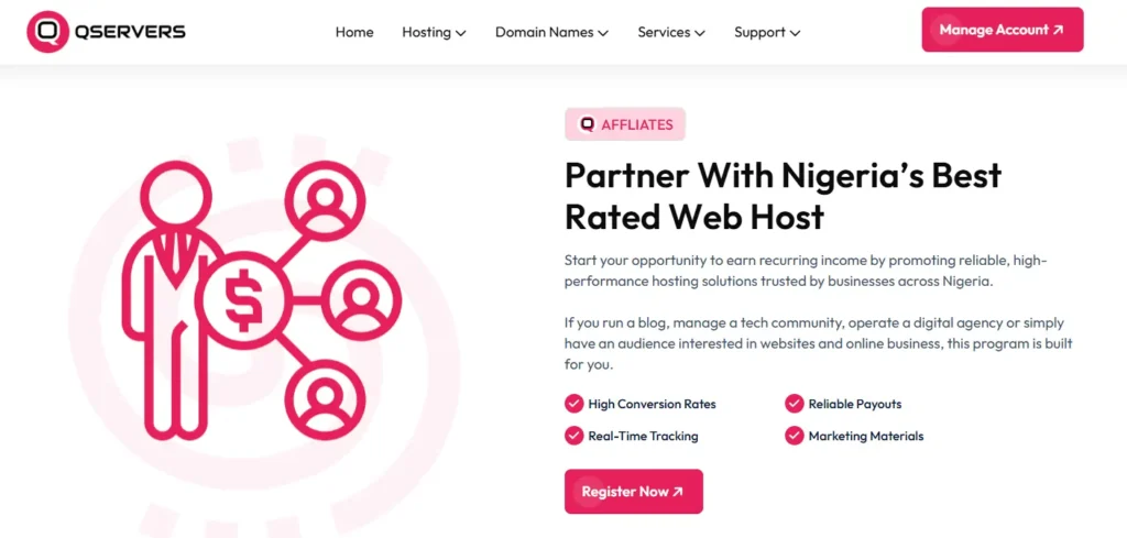 Qservers Affiliate Program