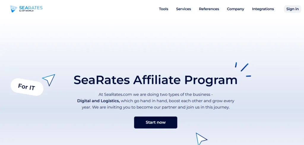 SeaRates Affiliate Program