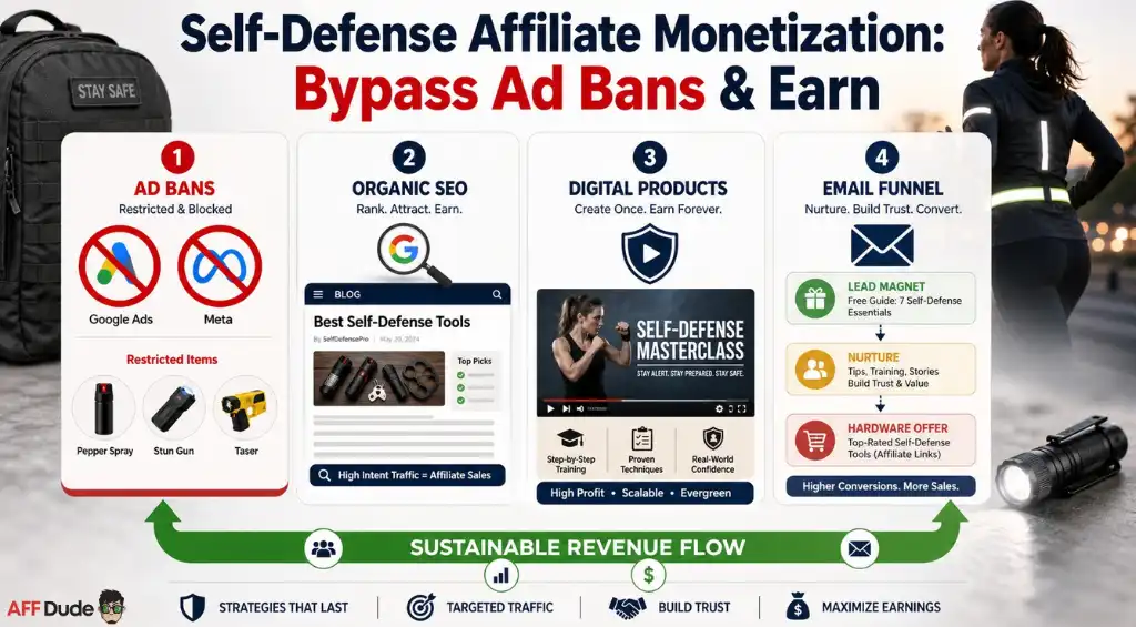 Self-Defense Affiliate Programs Traffic Monetization Policies