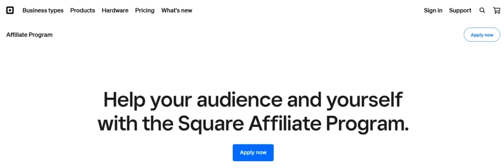 Square POS Affiliate Program
