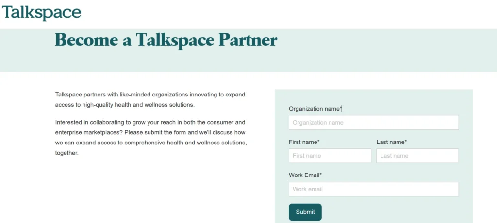 Talkspace Affiliate Program