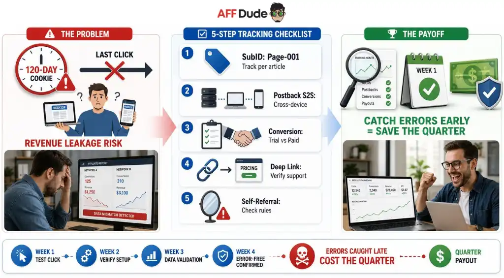 Tracking Setup for Customer Service Affiliate Programs