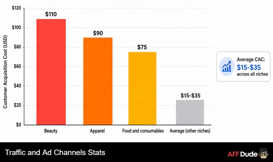 Traffic and Ad Channels Stats