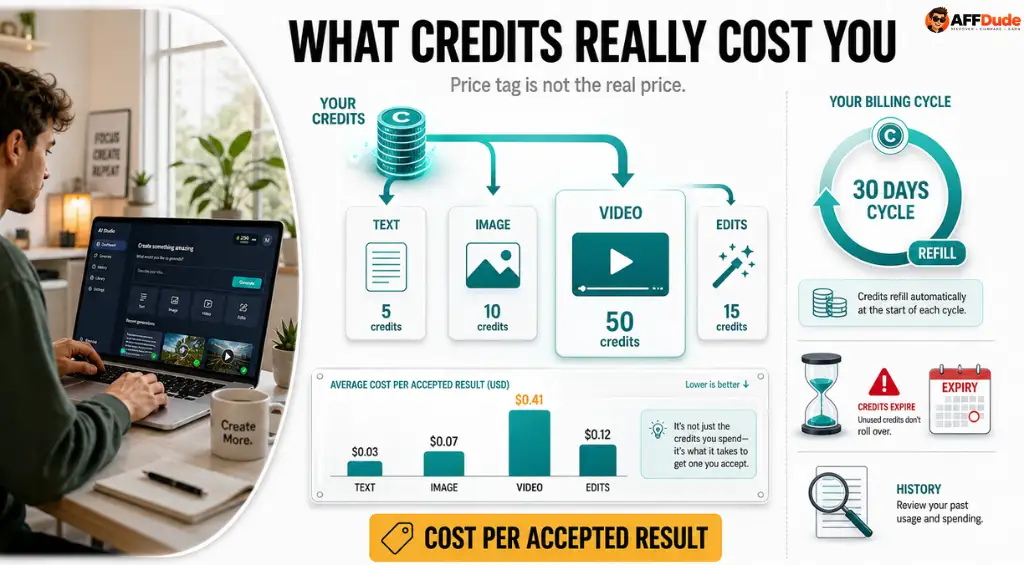 APOB AI credit costs and usage explained